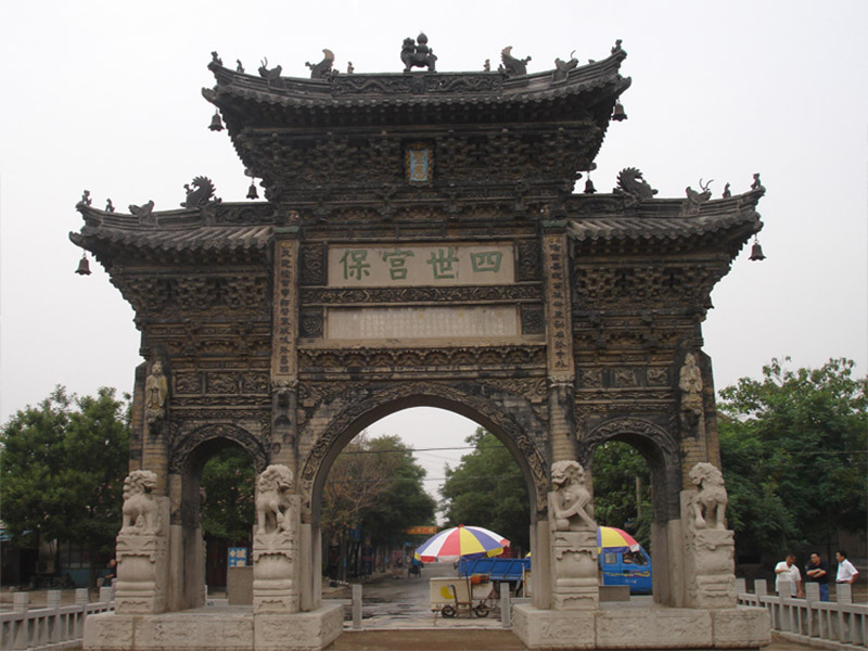 花崗巖石牌坊 花崗巖石牌坊