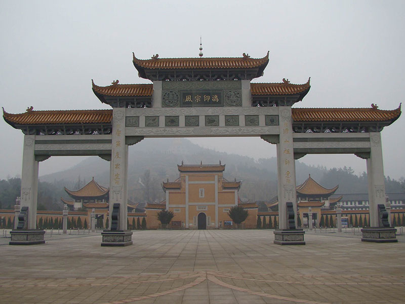 花崗巖石牌坊 花崗巖石牌坊